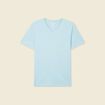 T-shirt manches courtes homme bleu pétrole homme