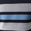 Pull manches longues bleu marine homme