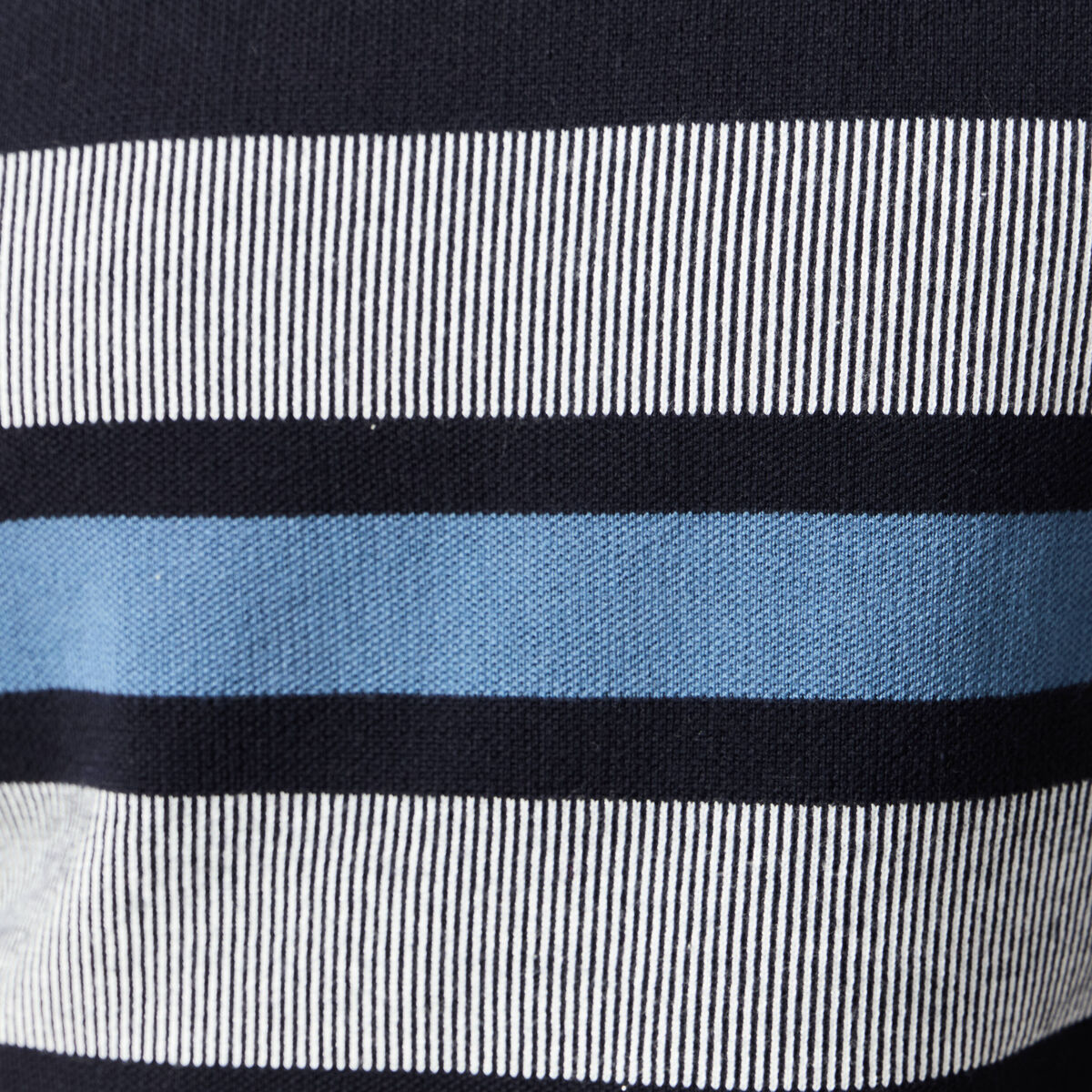 Pull manches longues bleu marine homme