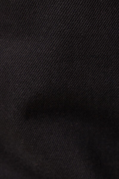 Jeans cargo taille haute denim noir femme