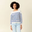 Pull manches longues ecru femme