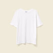 T-shirt manches courtes blanc femme
