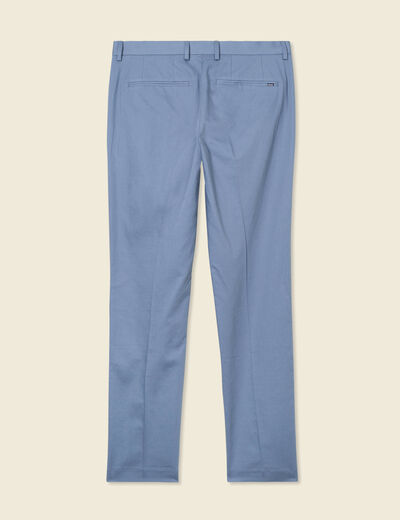 Pantalon chino bleu foncé homme