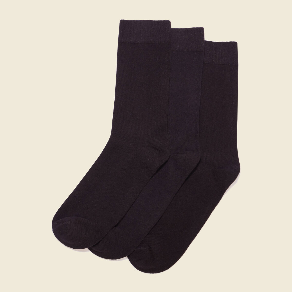 Lot 3 paires chaussettes noir homme