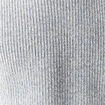 Pull manches longues bleu gris homme