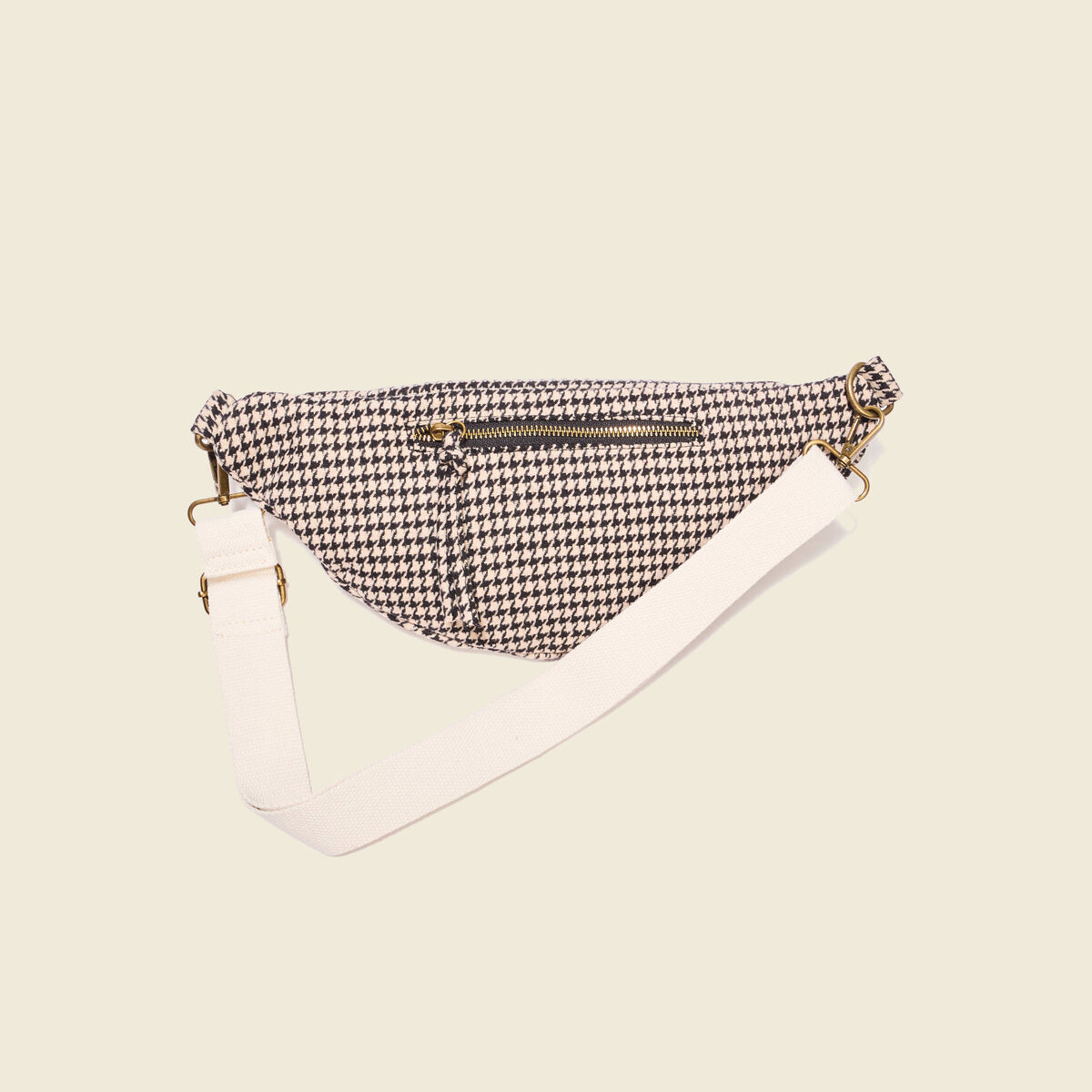 Sac banane noir femme