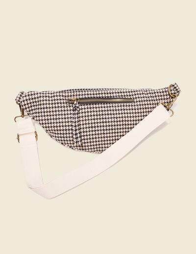 Sac banane noir femme