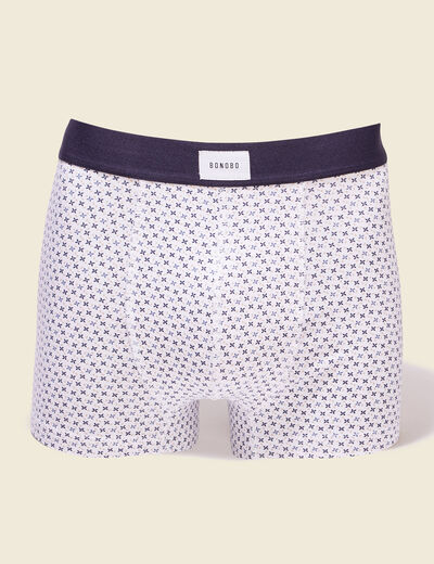 Lot 2 boxers bleu foncé homme