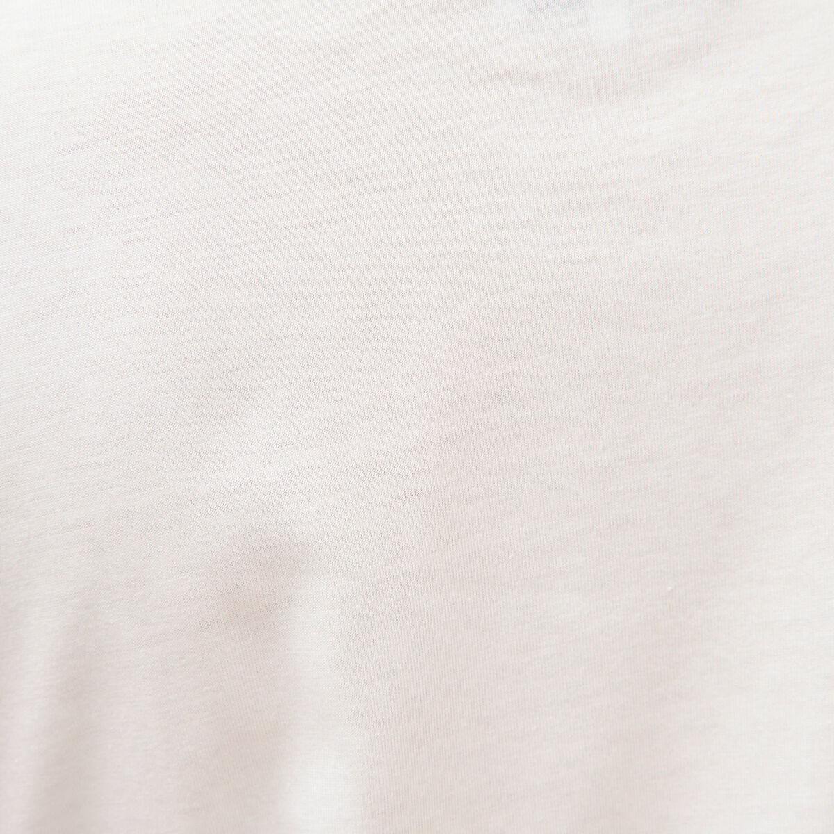 T-shirt col bateau manches courtes ecru femme