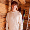 Pull manches longues ecru homme