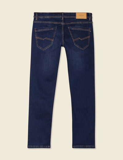 Jeans slim éco-responsable denim brut homme
