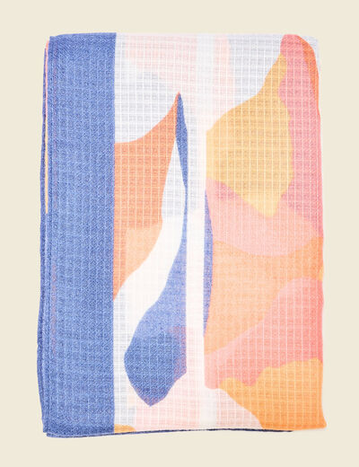 Foulard multicolore femme
