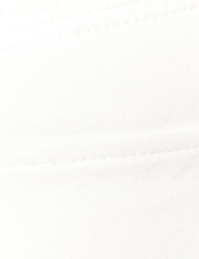 Pantalon slouchy 7/8ème ecru femme