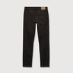Jeans straight 5 poches marron homme