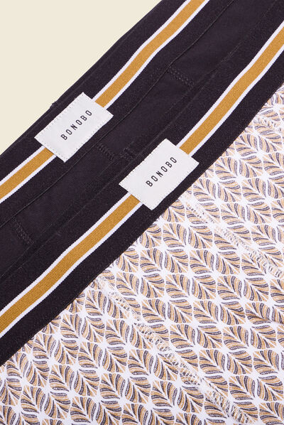 Lot 2 boxers noir homme