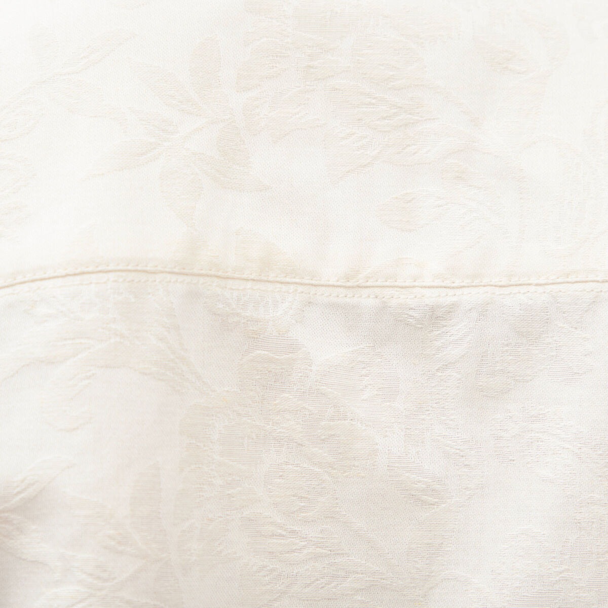 Chemise boyfriend manches courtes ecru homme