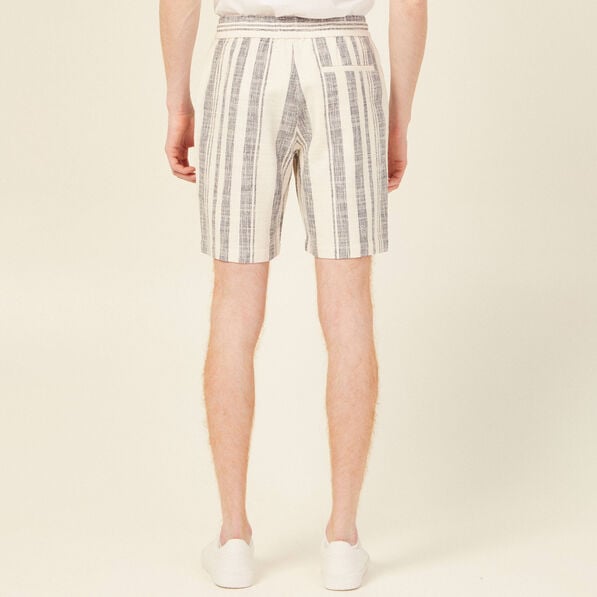 bermuda large a coulisse ecru homme Bermuda large à coulisse ecru homme