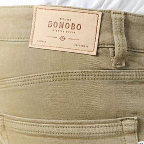 jeans eco responsable straight vert kaki homme Jeans éco-responsable straight vert kaki homme