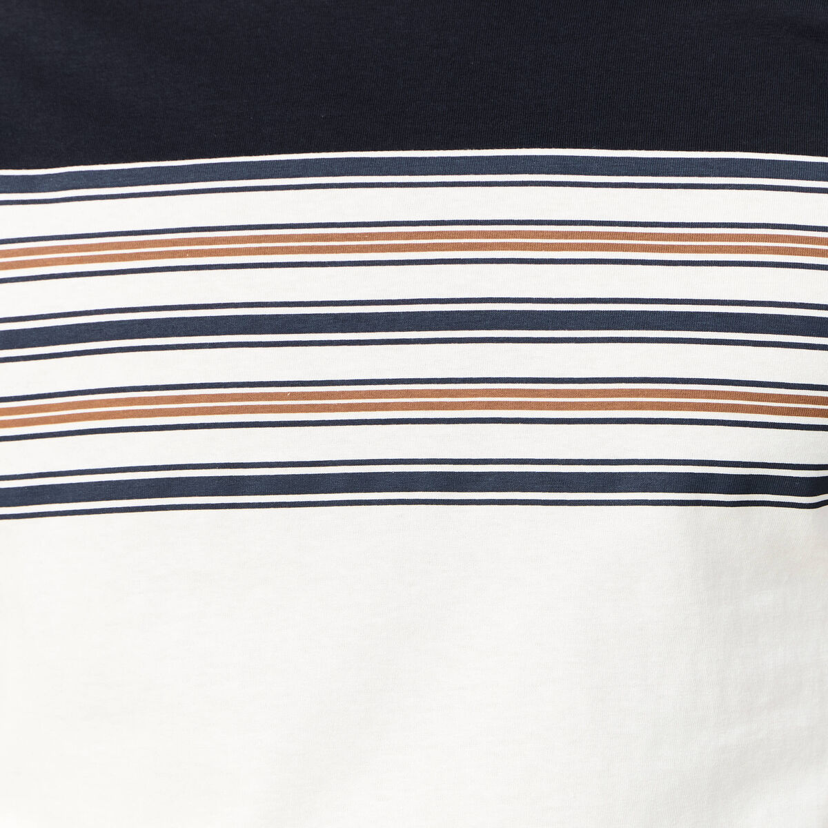 T-shirt manches courtes marron foncé homme