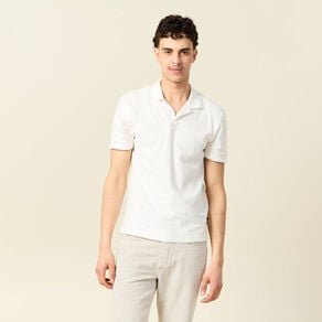 polo manches courtes ecru homme Polo manches courtes ecru homme