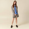 Chemise oversize en coton bleu ciel femme