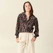 Chemise éco-responsable noir femme