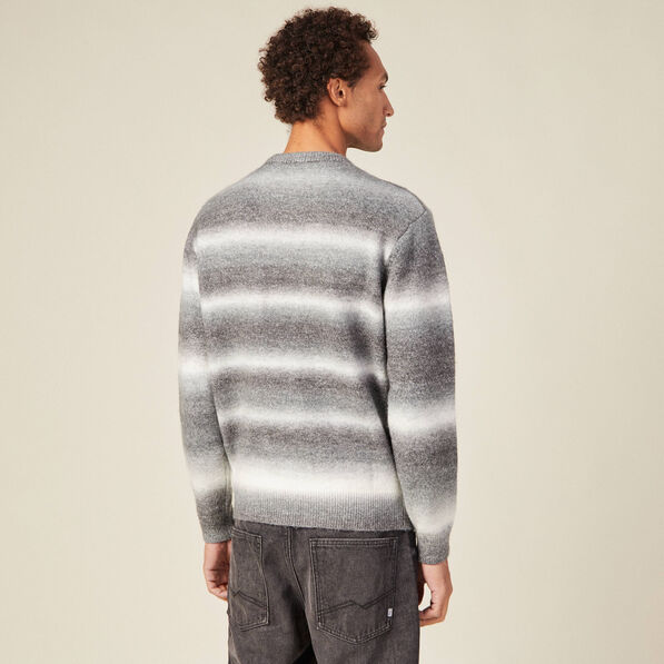 pull eco responsable gris homme Pull éco-responsable gris homme