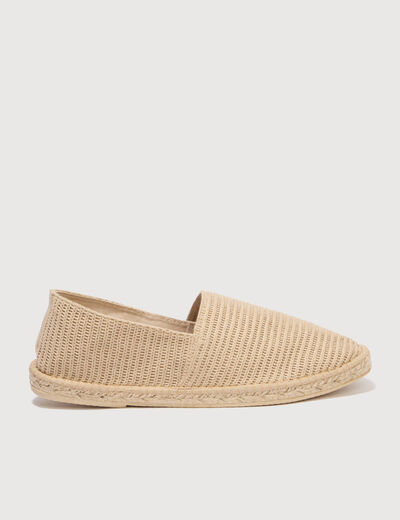 Espadrilles beige homme