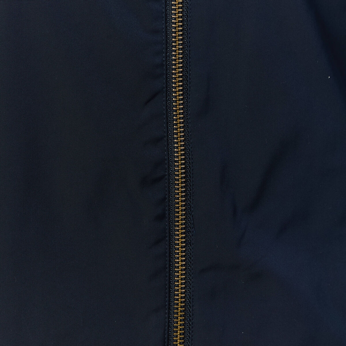 Parka r&eacute;versible &agrave; capuche bleu marine femme