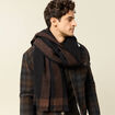 &Eacute;charpe noir homme