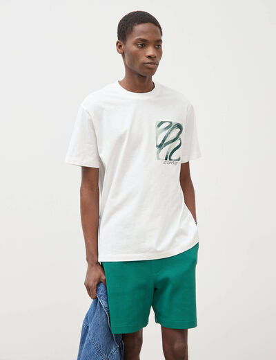 Bermuda vert &eacute;meraude homme