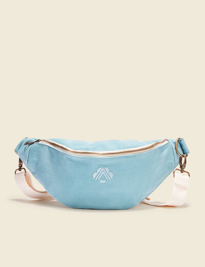 Sac banane vert pastel femme