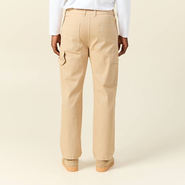 jeans droit 5 poches beige homme Jeans droit 5 poches beige homme