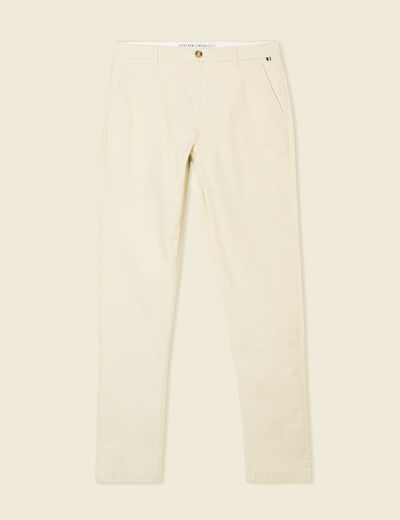 Pantalon slim Instinct chino gris homme