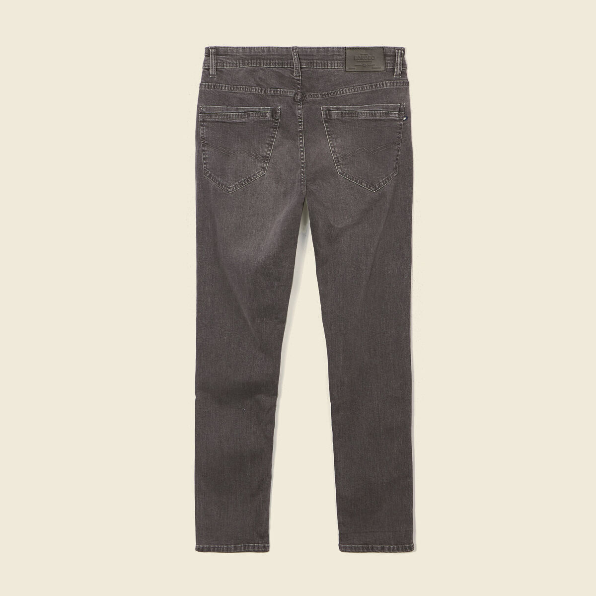 Jeans slim éco-responsable denim gris homme