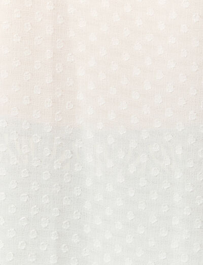 Chemise éco-responsable ecru femme