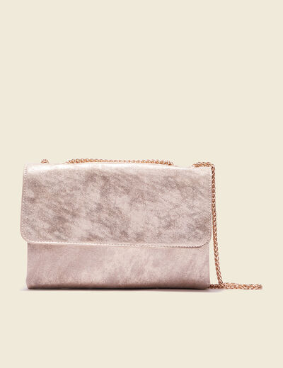 Sac métallisé couleur or femme