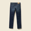 Jeans straight longueur 34 denim denim dirty homme