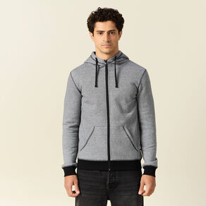 gilet manches longues zippe bleu marine homme Gilet manches longues zippé bleu marine homme
