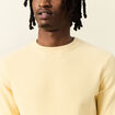 Pull éco-responsable jaune homme