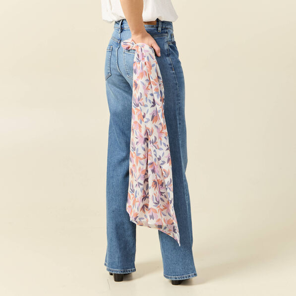Foulard ecru femme
