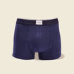Lot 2 boxers bleu marine homme