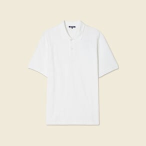 polo manches courtes ecru homme Polo manches courtes ecru homme