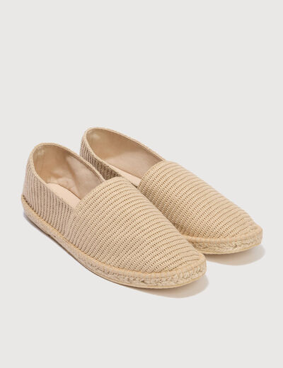 Espadrilles beige homme