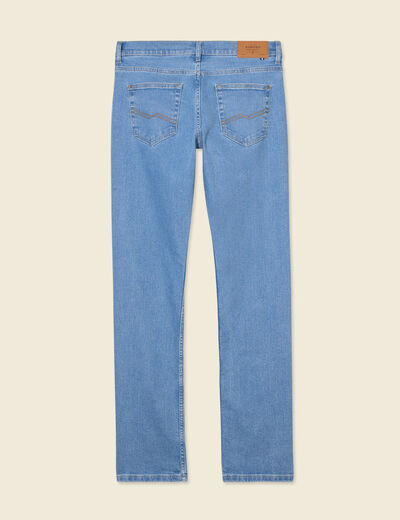 Jeans straight fabriqué en France denim stone homme