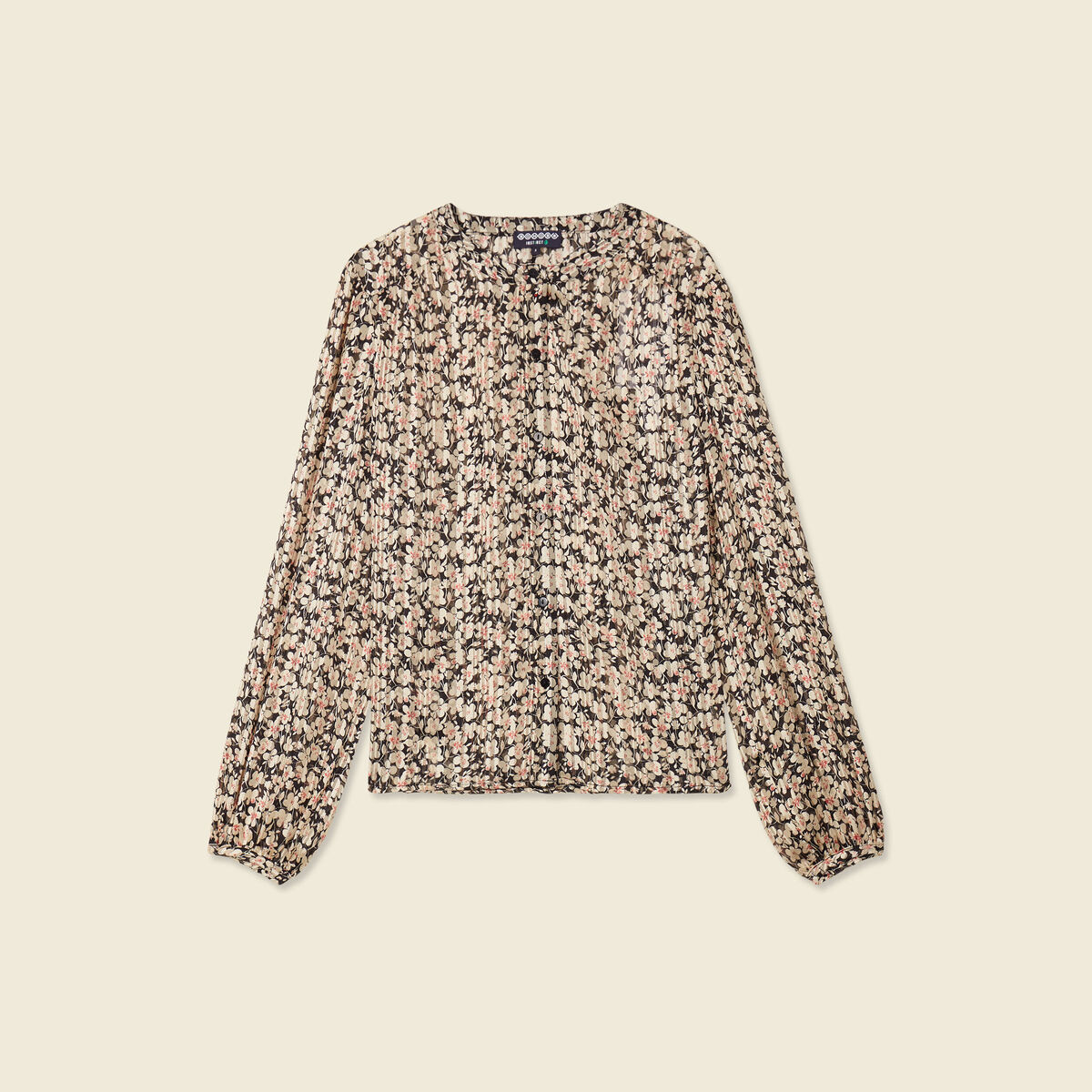 Chemise éco-responsable noir femme