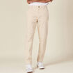 Pantalon chino longueur 32 sable homme