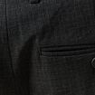 Pantalon chino droit longueur 32 noir homme
