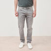 Jeans slim longueur 32 denim gris homme