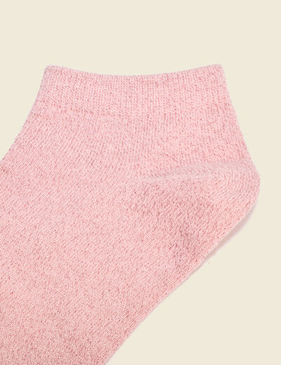 Chaussettes rose clair femme